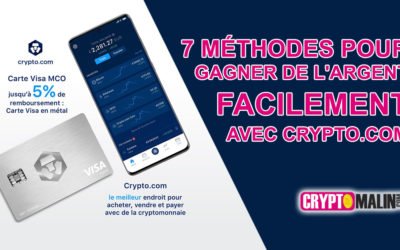 7 méthodes pour Gagner de l’argent facilement avec Crypto.com