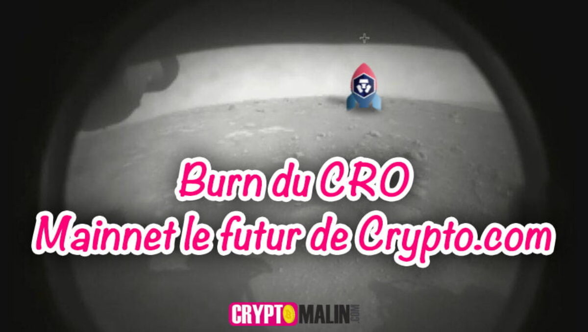 Burn du CRO et Mainnet le futur de Crypto.com - CryptoMalin.com