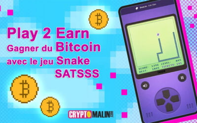 Play 2 Earn : Gagner du Bitcoin avec le jeu Snake SATSSS